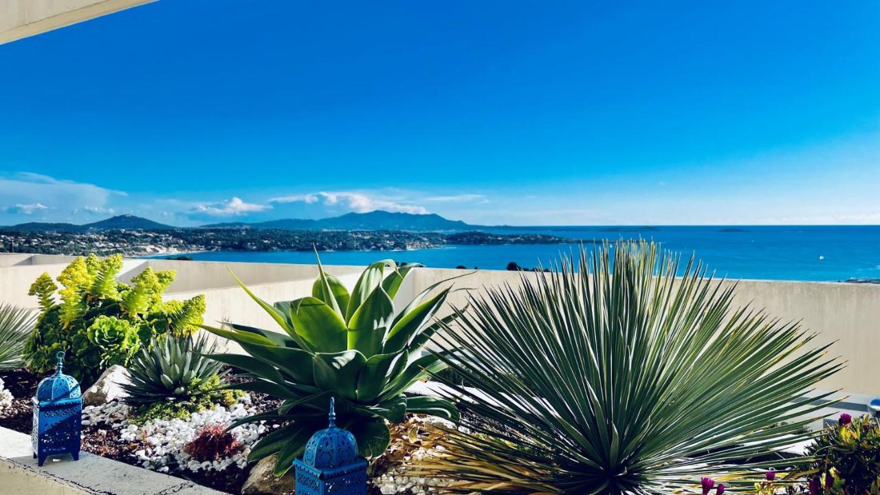 Vue Mer Panoramique - Grande Terrasse Et Piscine Bandol Luaran gambar