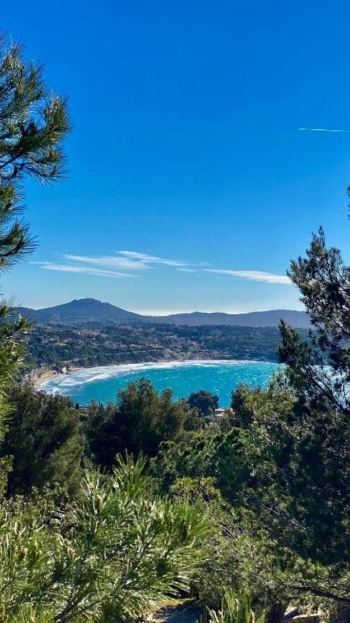Vue Mer Panoramique - Grande Terrasse Et Piscine Bandol Luaran gambar