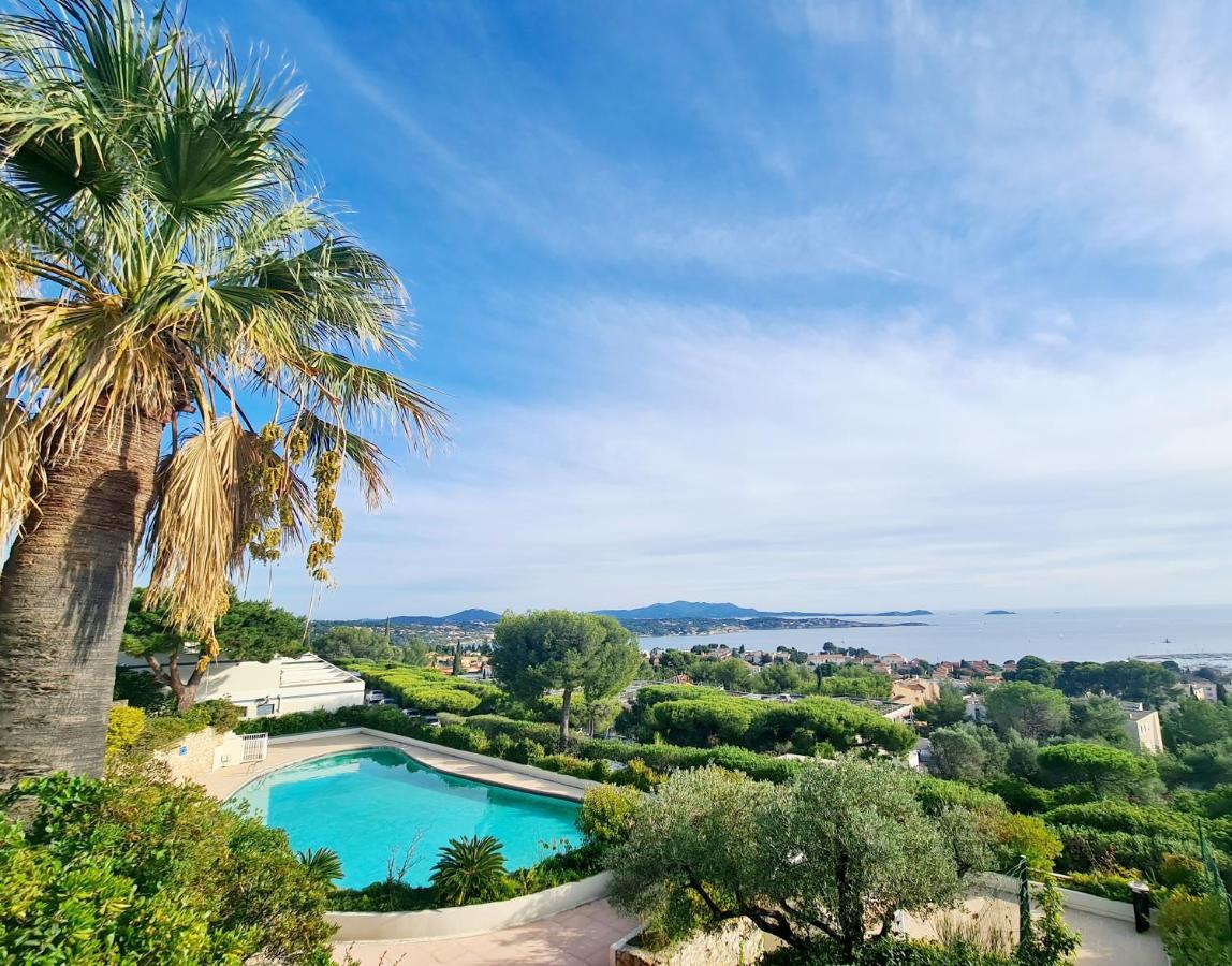 Vue Mer Panoramique - Grande Terrasse Et Piscine Bandol Luaran gambar