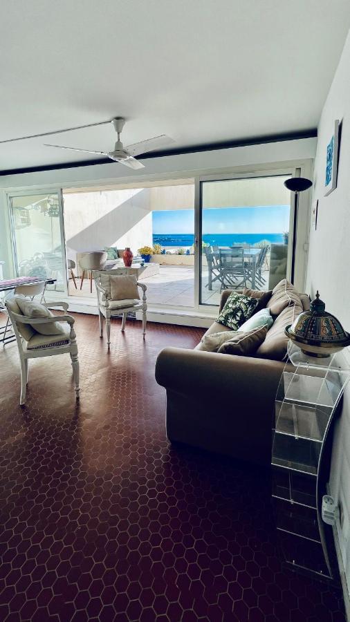 Vue Mer Panoramique - Grande Terrasse Et Piscine Bandol Luaran gambar